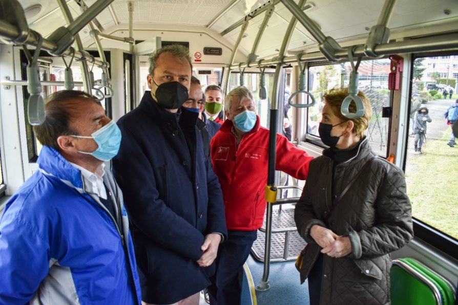 MINISTRA DE TRANSPORTES PRESENTÓ ELECTROCORREDOR DE PUERTO MONTT QUE UNIRÁ LA PALOMA-VALLE VOLCANES CON EL CENTRO HISTÓRICO