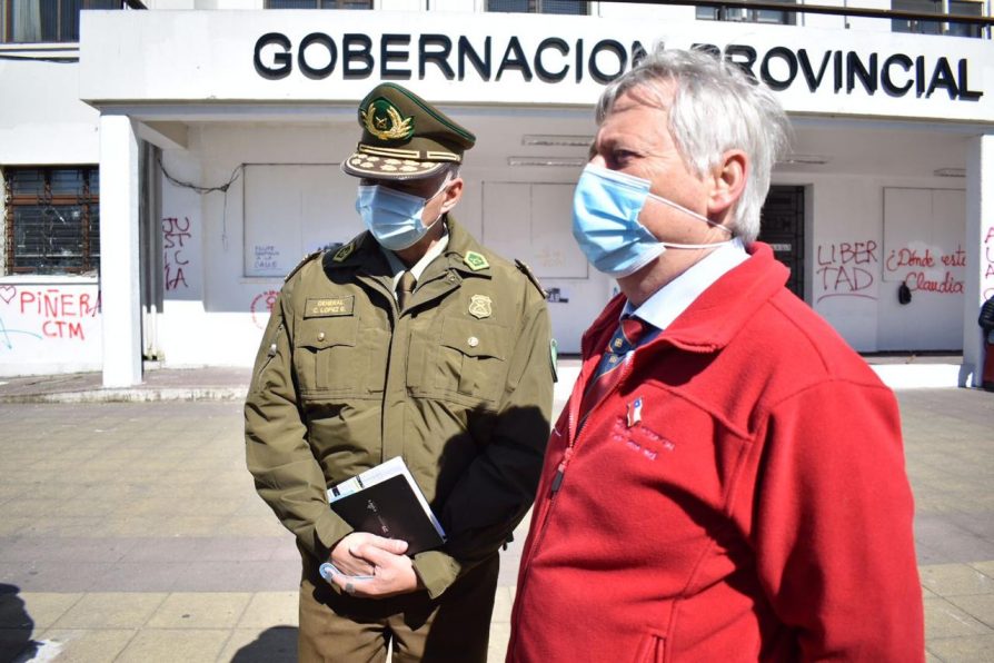 Delegado Geisse lamentó hechos de violencia en manifestaciones que dejaron 4 detenidos y seis carabineros lesionados