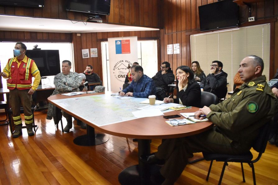 Delegada Presidencial de Los Lagos encabeza COGRID enfocado en temporada de incendios forestales 2022-2023