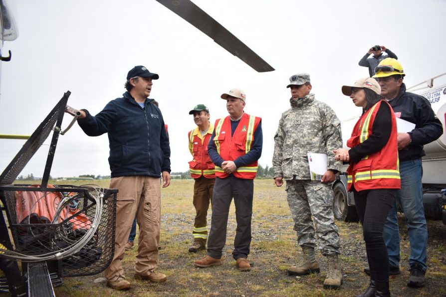 Conaf presentó plan operativo de prevención y combate de incendios forestales para la Región de Los Lagos