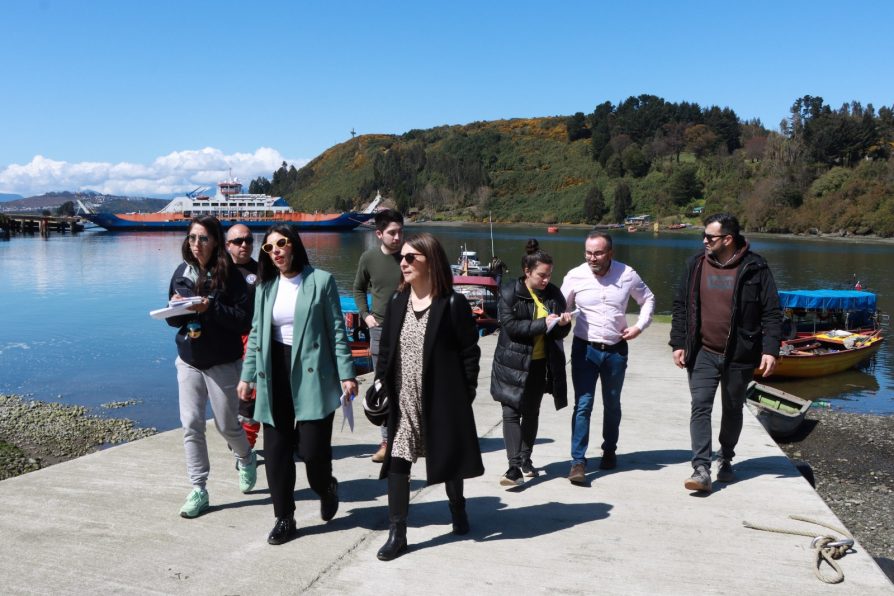 Realizan recorrido de seguridad por paso de antorcha de los Juegos Panamericanos en Puerto Montt