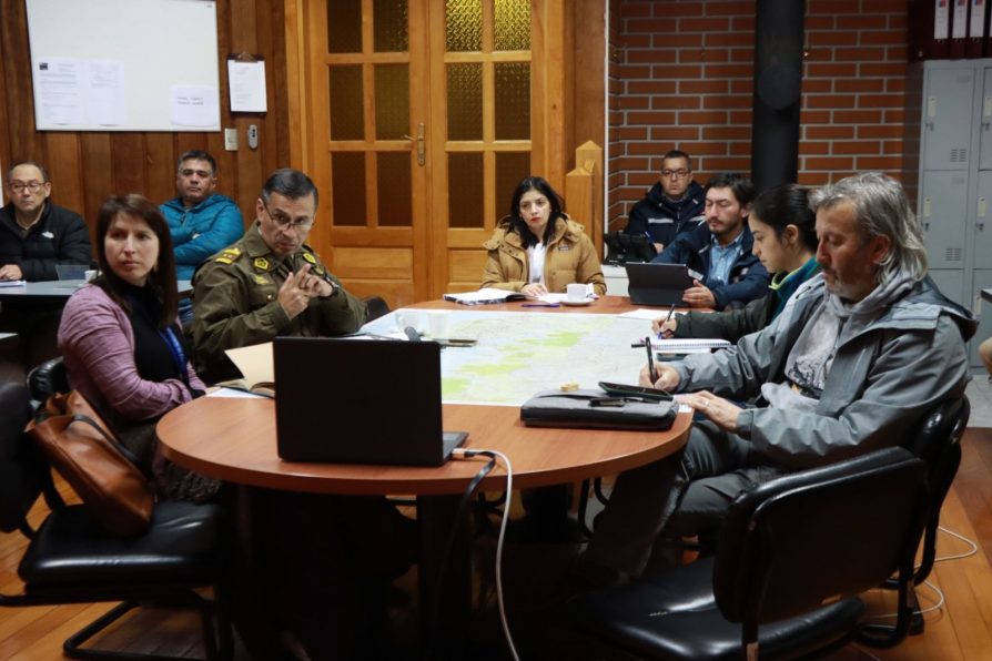 Precipitaciones, nevadas y tormentas eléctricas: Mesa técnica coordina acciones ante evento meteorológico