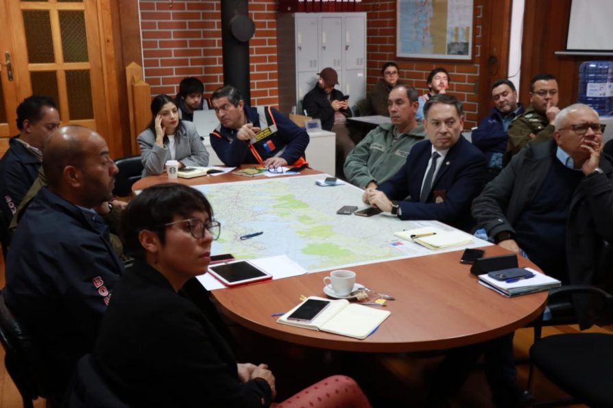 Autoridades mantienen coordinaciones frente a temporada de invierno en la región