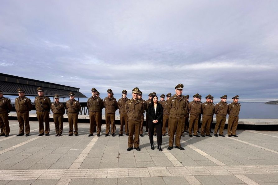 Más de 20 nuevos carabineros fueron destinados a la región de Los Lagos para reforzar labor policial