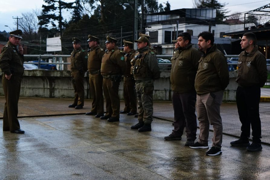 Masivo despliegue en seguridad en Los Lagos por feriado y fin de semana largo