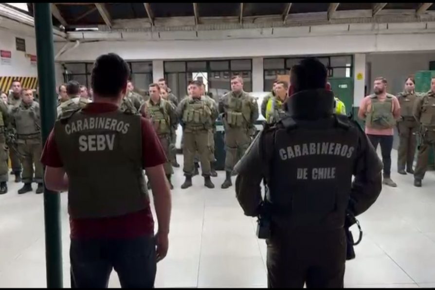 Operativo de Carabineros finaliza con 6 detenidos en Puerto Montt