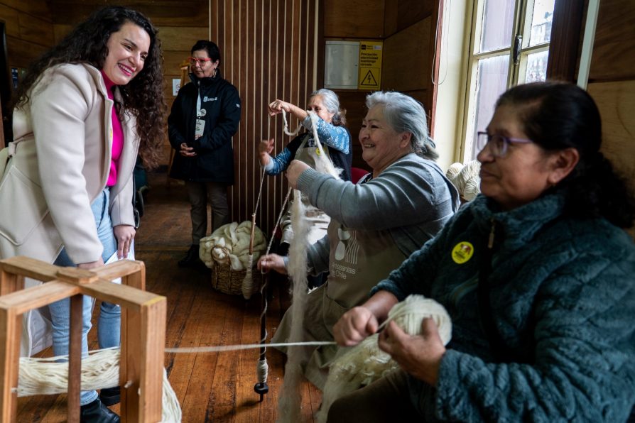 Con tejido, acordeón y memoria en Los Lagos se conmemora el Día de los Patrimonios 2025