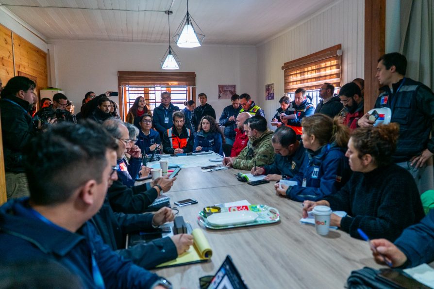 Subsecretario del Interior lideró COGRID Regional por emergencia en Puerto Varas junto a DPR y Municipio
