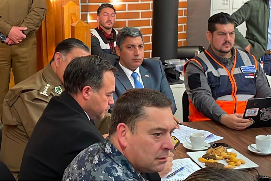 Gobierno refuerza coordinación preventiva ante sistema frontal que afectará a la Región de Los Lagos