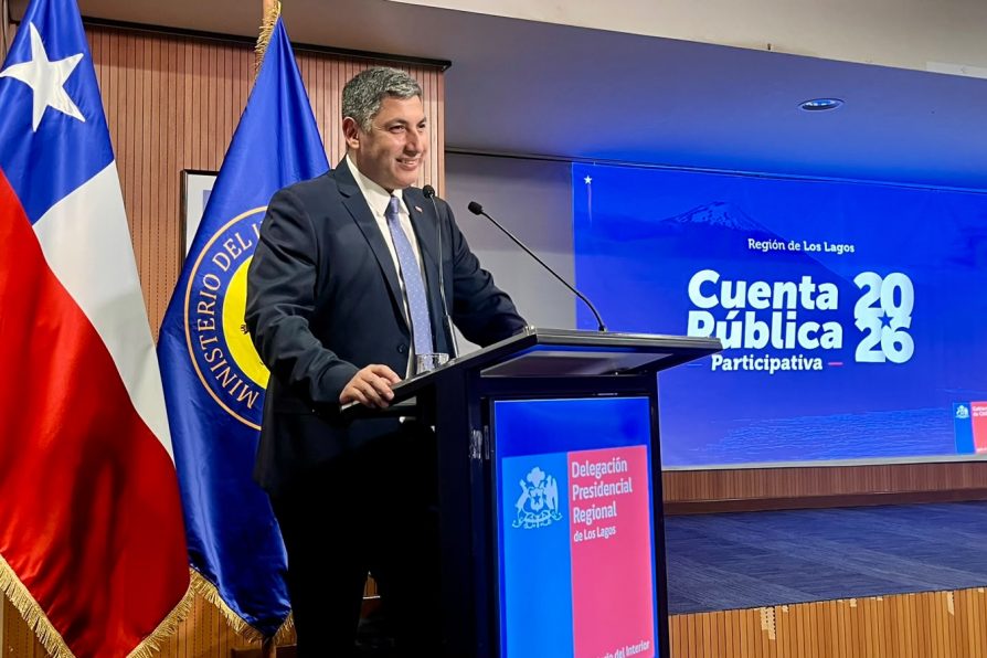Delegado Presidencial Cristián Palma Valdés presenta Cuenta Pública y proyecta hoja de ruta para una Región de Los Lagos más segura, con mayor inversión y oportunidades